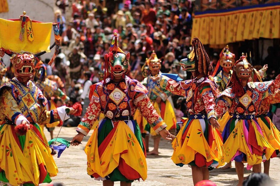 Lễ hội truyền thống Bhutan Paro Tshechu