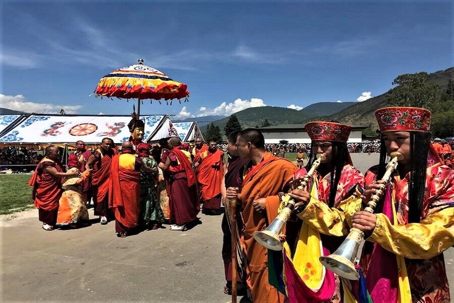 Lễ hội truyền thống Bhutan Wangdue Phodrang Tshechu