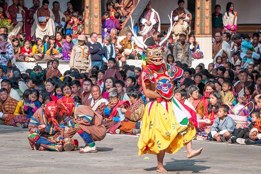 Tham Gia Lễ Hội Bhutan