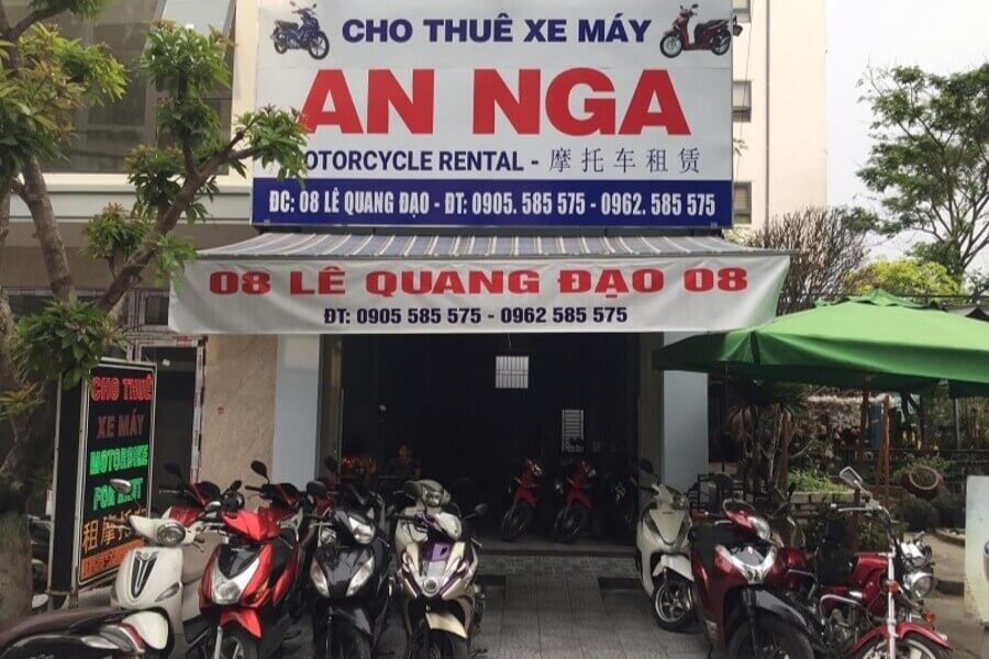 Xe máy An Nga cho thuê xe máy giá rẻ tại Đà Nẵng