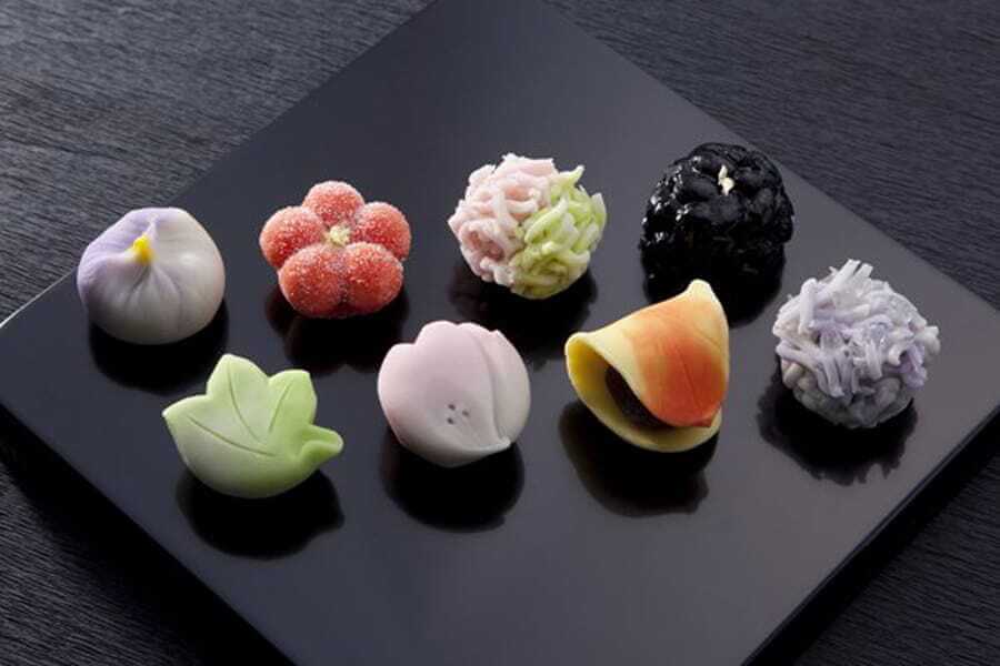 Ẩm Thực Nhật Bản Bánh Wagashi