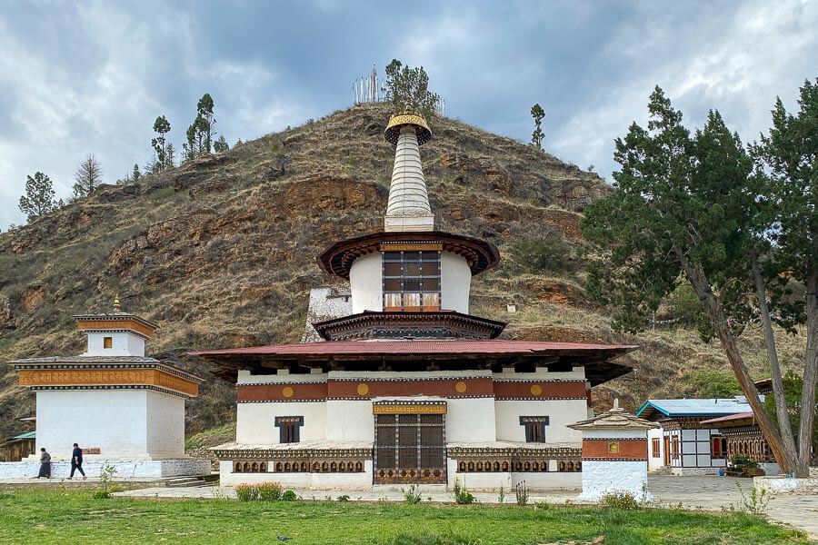 Công Trình Kiến Trúc Bhutan Đền Trong Dungtse Lhakhang