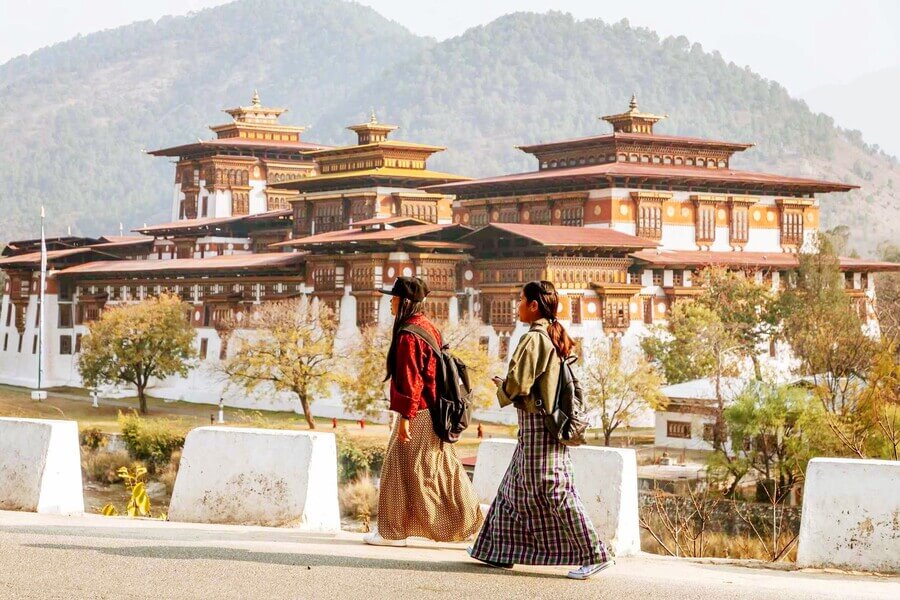 Địa Điểm Check-In Bhutan Punakha Dzong