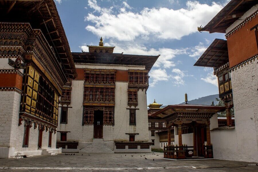 Địa Điểm Check-In Bhutan Cung điện Hoàng gia Dechencholing