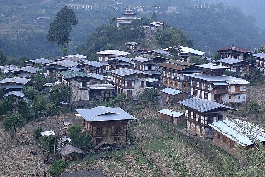 Địa Điểm Check-In Bhutan Làng Truyền thống Khoma