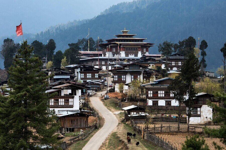 Địa Điểm Check-In Bhutan Pháo đài Wangdue Phodrang