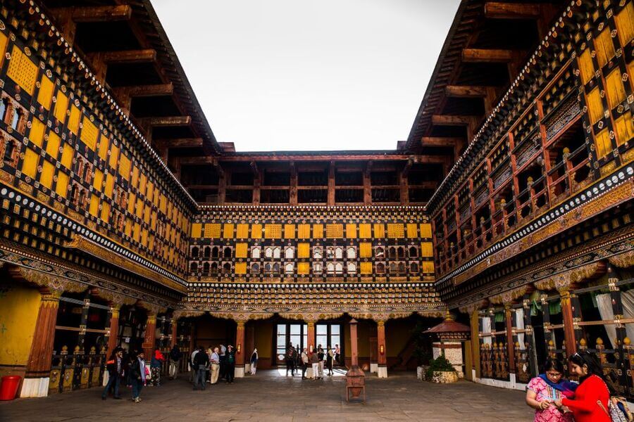 Địa Điểm Check-In Bhutan Rinpung Dzong