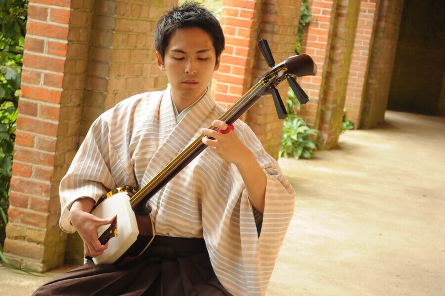 Nhạc Cụ Truyền Thống Nhật Bản - Đàn Shamisen